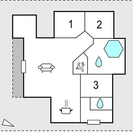 Dom wakacyjny Sivsangervaenget Tarm *